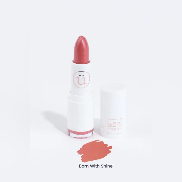 M2ü NYC Moisturizing Lipstick in Born Whit Shine 4g - Picture 1 of 6